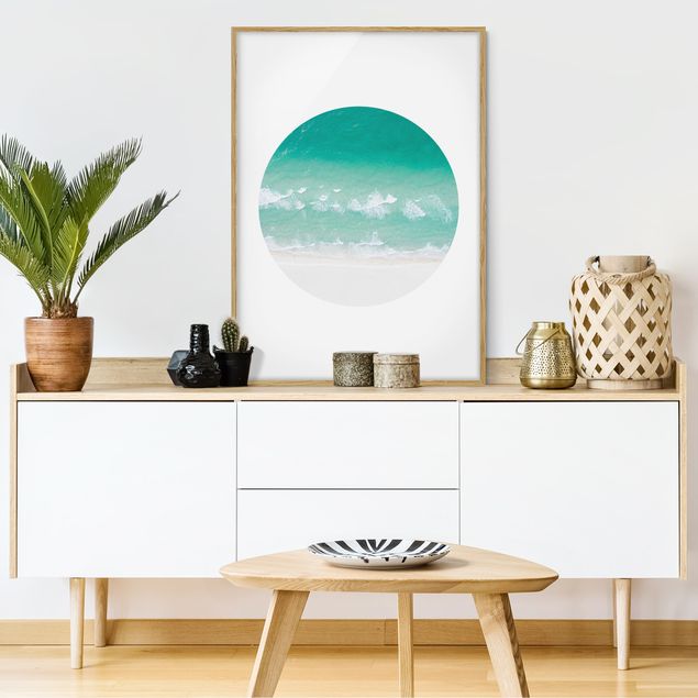 Framed poster - The Ocean In A Circle
