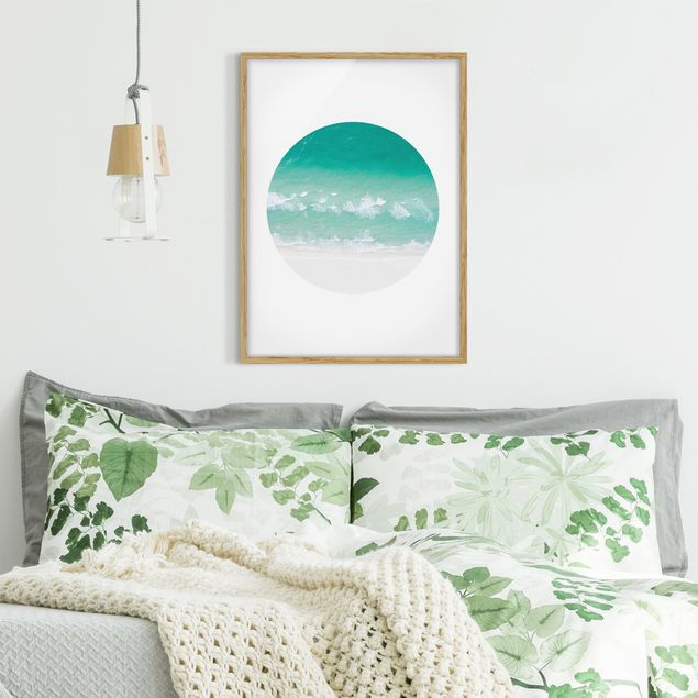 Framed poster - The Ocean In A Circle