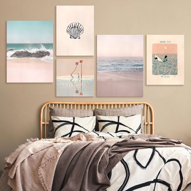 Gallery Walls - The Rose-coloured Ocean