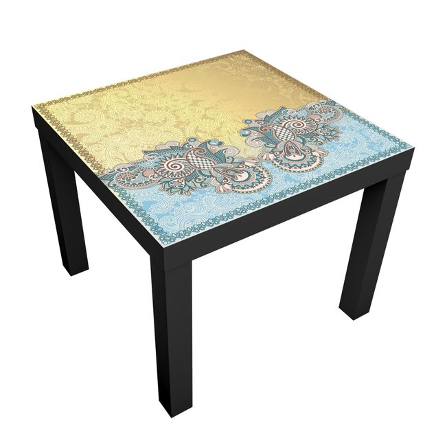 Adhesive film for furniture IKEA - Lack side table - Stamp Pattern