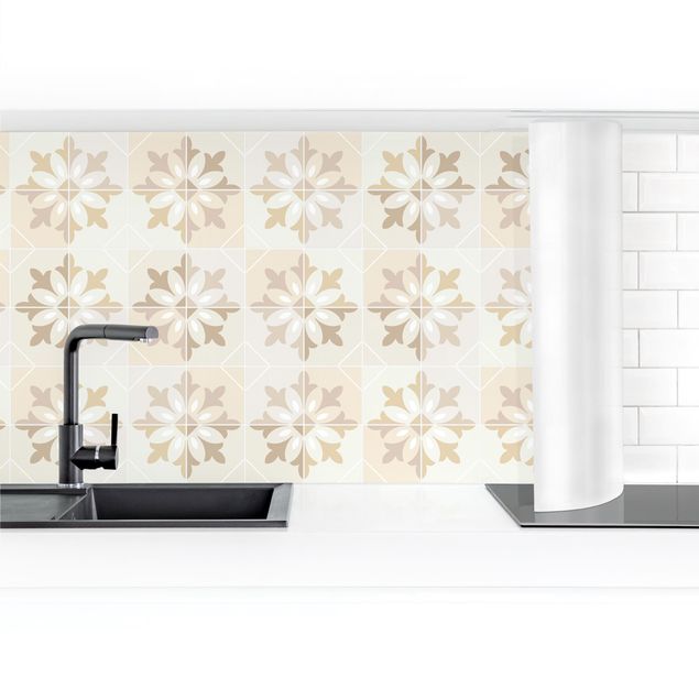 Kitchen splashbacks Geometrical Tiles - Matera