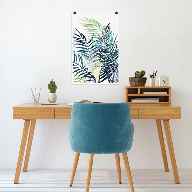 Poster flowers - Exotic Foliage - Palme