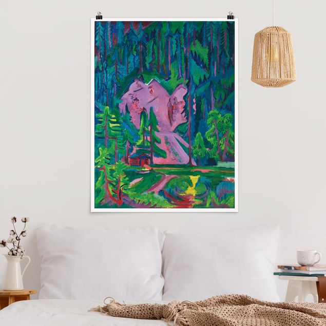 Poster art print - Ernst Ludwig Kirchner - Quarry in the Wild