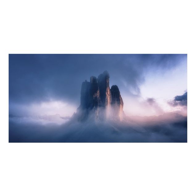 Splashback - Three Peaks In Blue Light