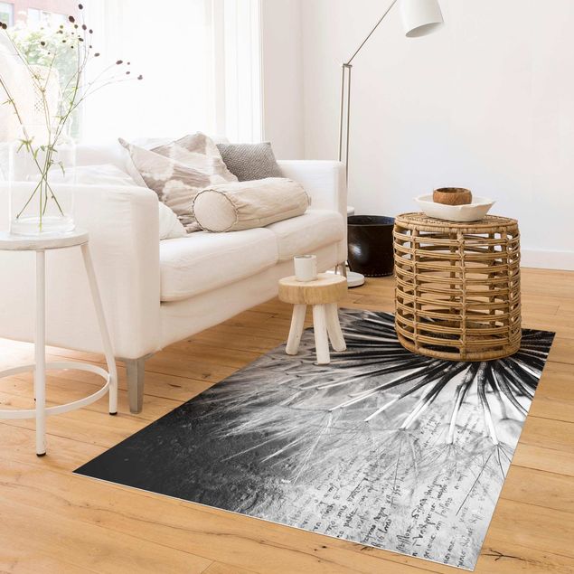 Modern rugs Dandelion Black & White