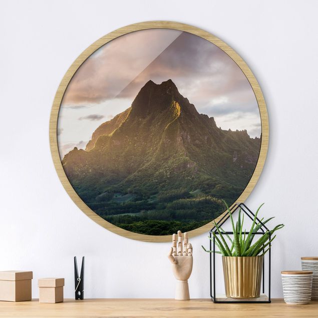 Framed prints round The Mountain