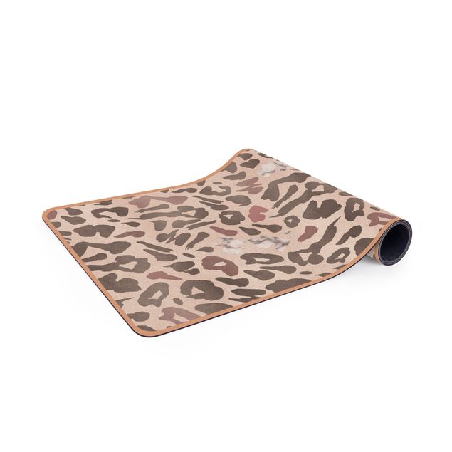 Yoga mat - The Leopard In The Boudoir