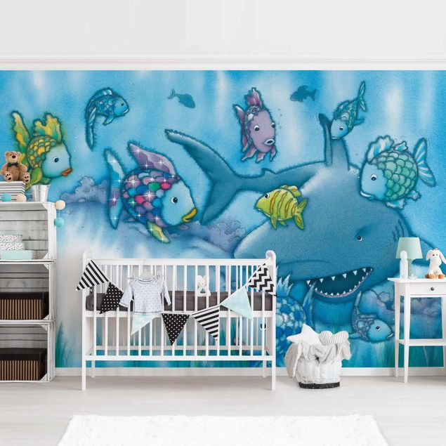 Wallpapers The Rainbow Fish - Shark Attack