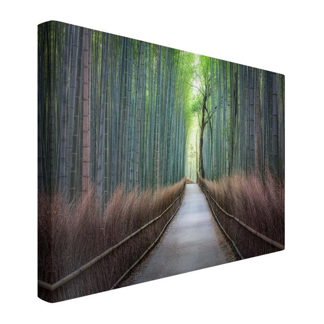 Acoustic art panel - The Path Through The Bamboo