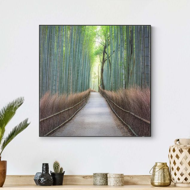 Interchangeable print - The Path Through The Bamboo