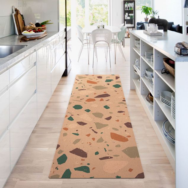 Modern rugs Detailed Terrazzo Pattern Grosseto