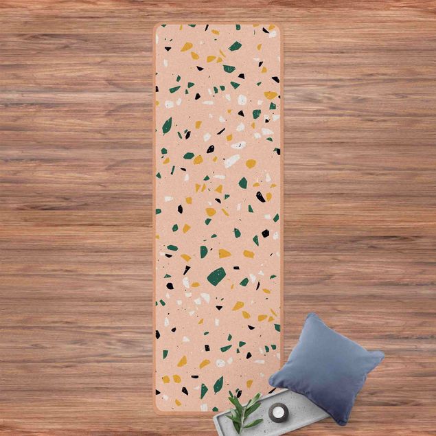 modern area rugs Detailed Terrazzo Pattern Lecce