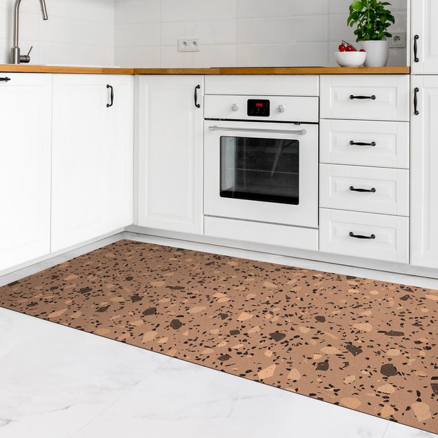 Modern rugs Detailed Terrazzo Pattern Massa