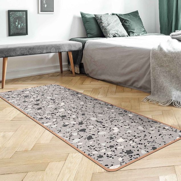 large floor mat Detailed Terrazzo Pattern Massa