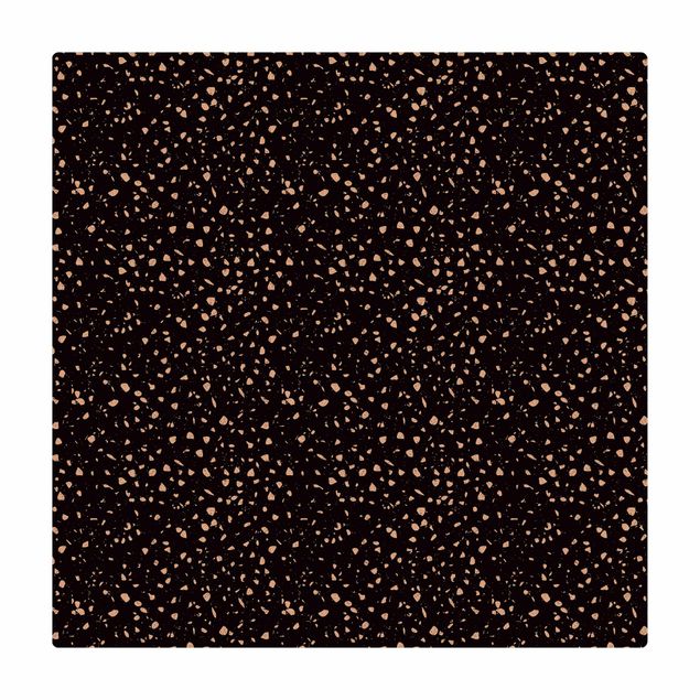 Cork mat - Detailed Terrazzo Pattern Palermo - Square 1:1