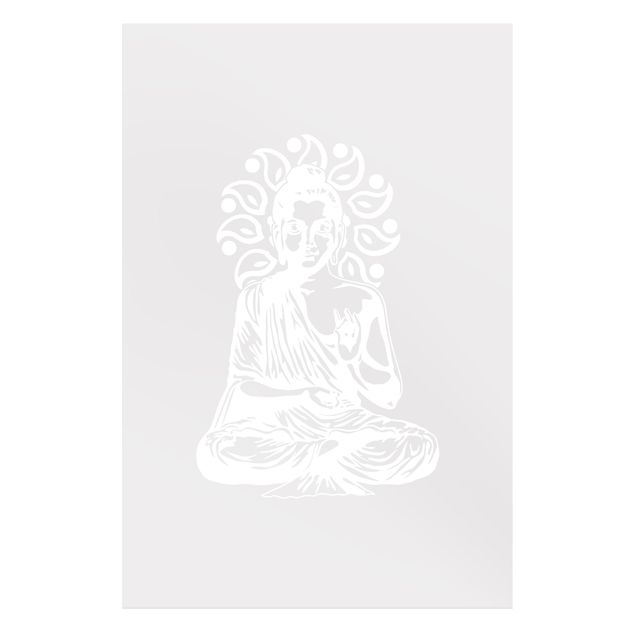 Window film - Detailed Buddha II