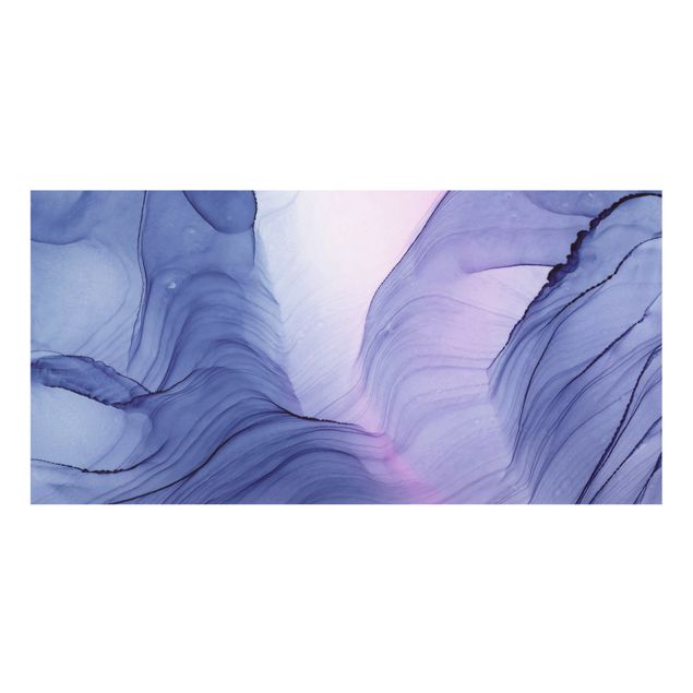 Splashback - Mottled Violet - Landscape format 2:1