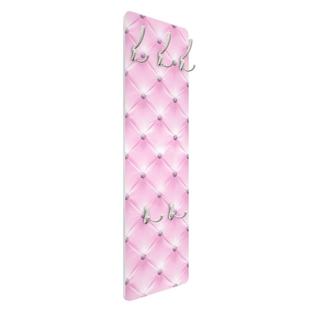 Coat rack - Diamond Light Pink Luxury