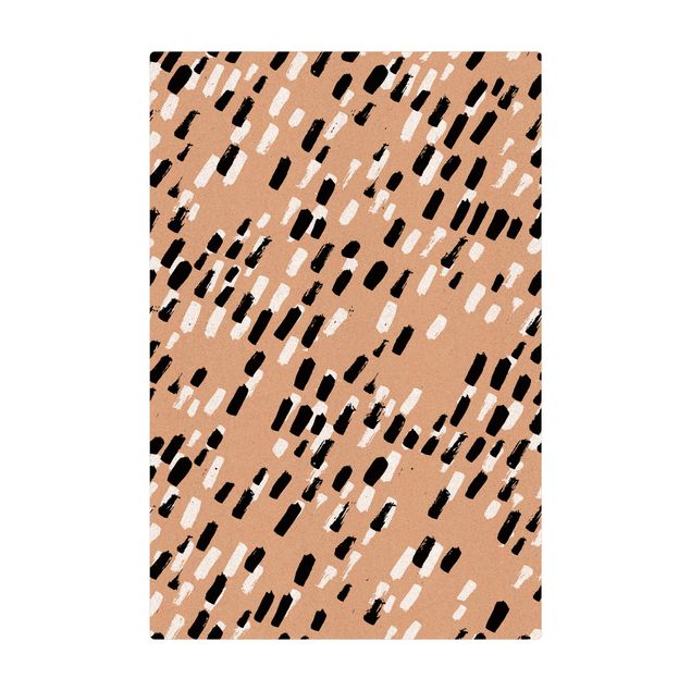 Cork mat - Thick Bristel Brush Harz - Portrait format 2:3