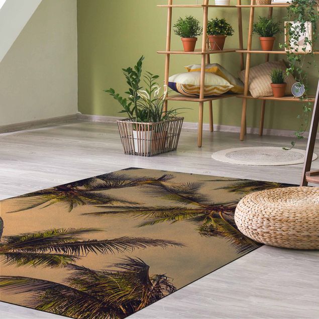 green rugs for living room The Palm Trees