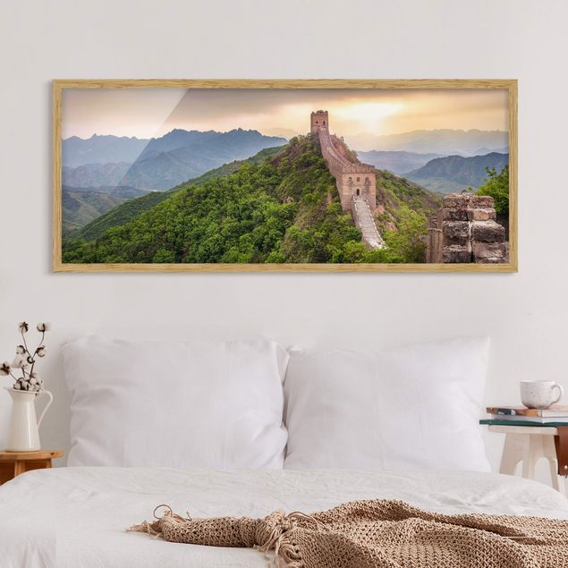 Framed poster - The Infinite Wall Of China