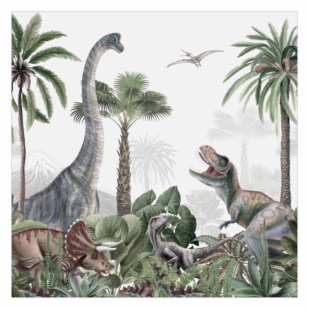 Wallpaper - Dinosaur giants in the jungle