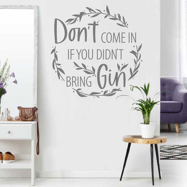 Wall sticker - Don't Come In