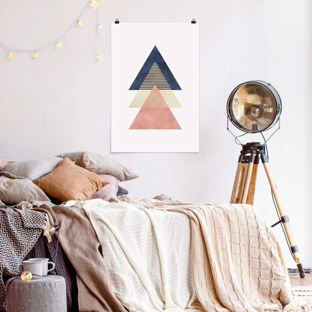 Poster - Three Triangles