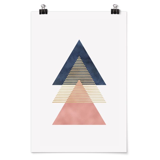 Poster - Three Triangles