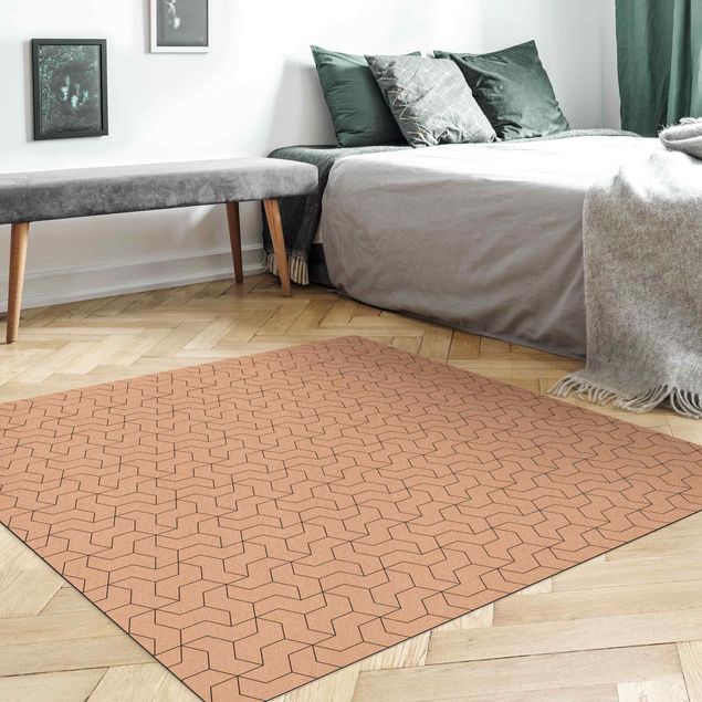 dining room area rugs Three-Dimensional Structural Pattern