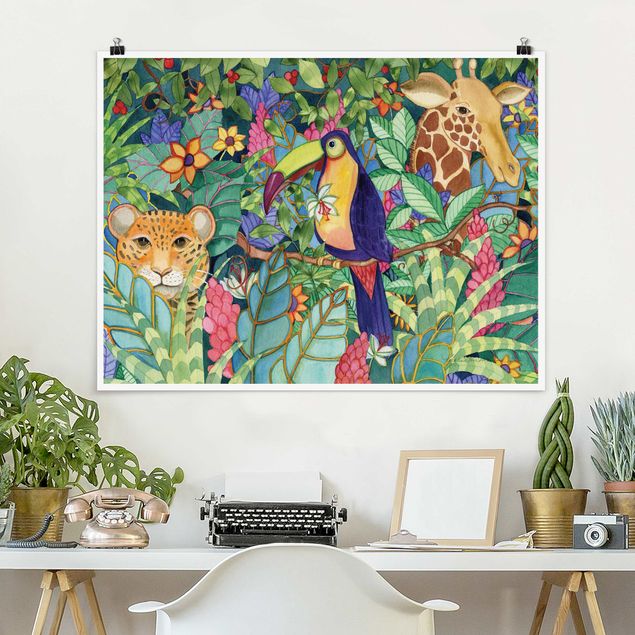 Poster art print - Jungle