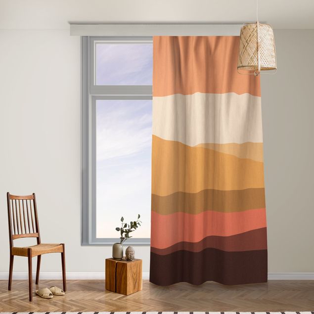 made to measure curtains Dunes In Changing Colours