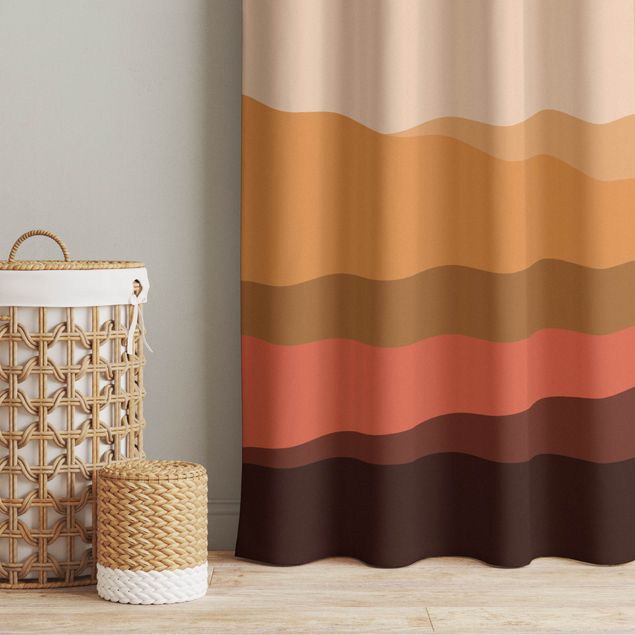 Modern Curtains Dunes In Changing Colours