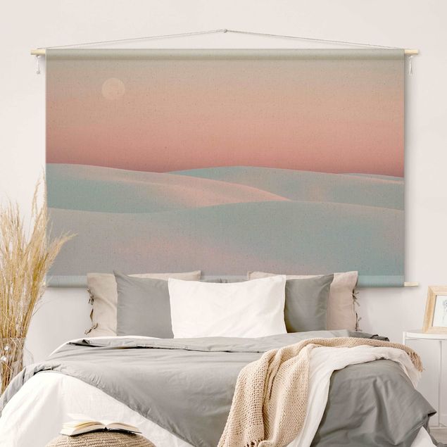 modern tapestry Dunes In The Moonlight