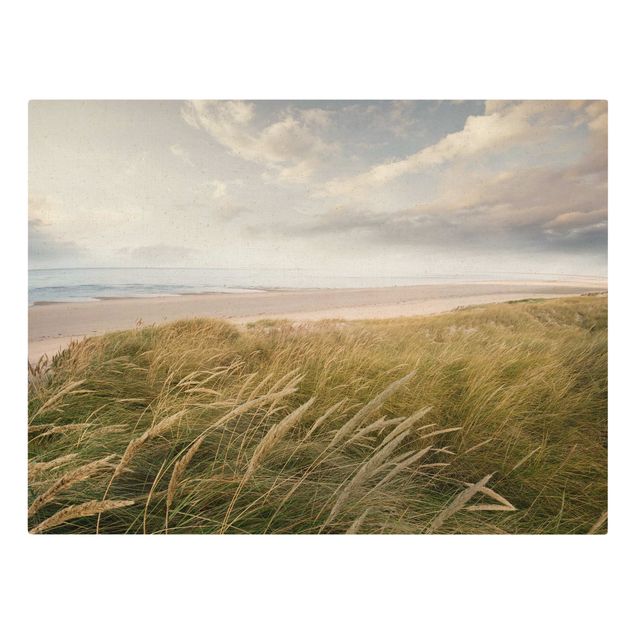 Natural canvas print - Divine Dunes - Landscape format 4:3