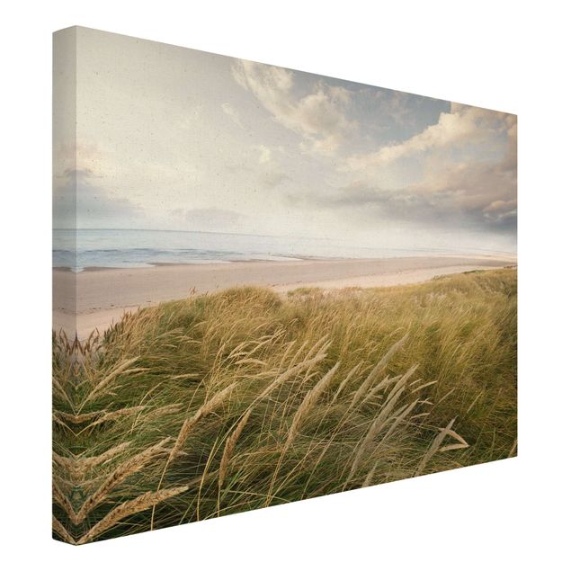 Natural canvas print - Divine Dunes - Landscape format 4:3