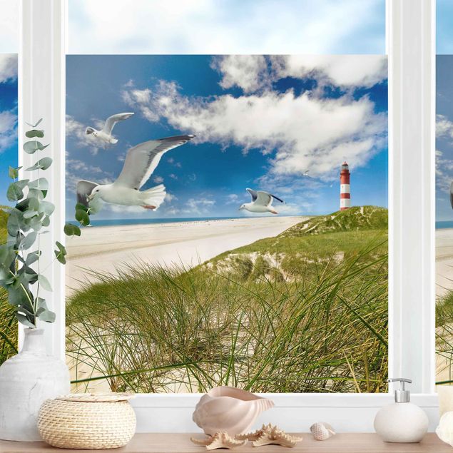 Window decoration - Dune Breeze