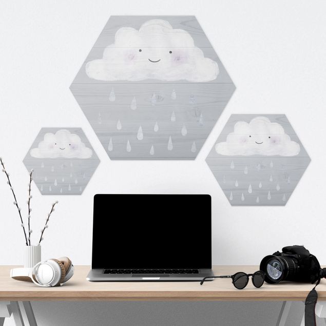 Forex hexagon - Cloud With Silver Raindrops