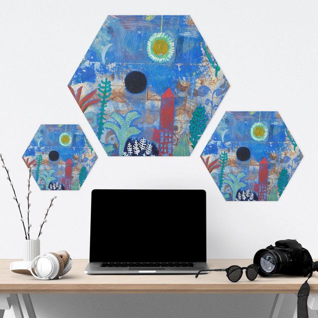 Forex hexagon - Paul Klee - Sunken Landscape