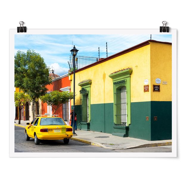 Poster - Colourful Mexican Street