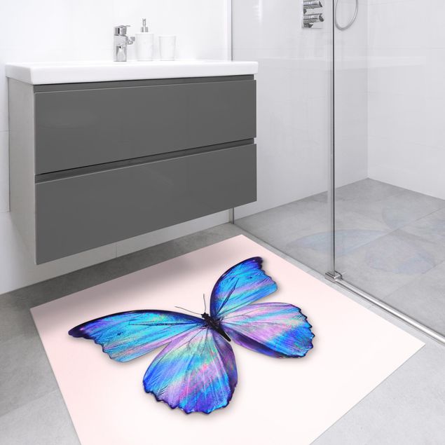 contemporary rugs Holographic Butterfly