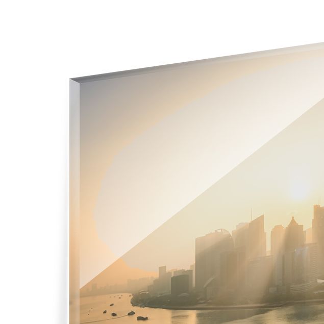 Splashback - Pudong At Dawn - Landscape format 2:1