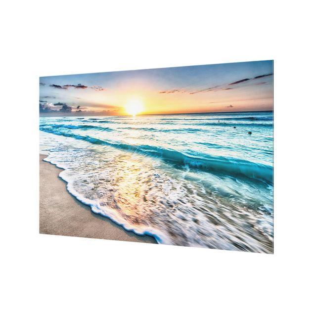Splashback - Sunset At The Beach