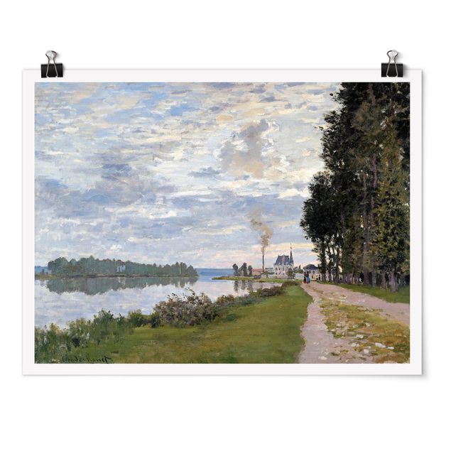 Poster - Claude Monet - The Waterfront At Argenteuil