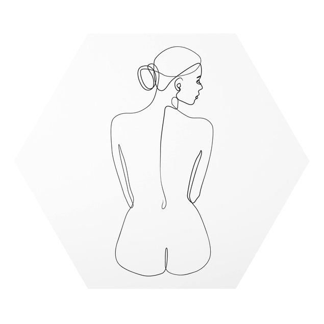 Forex hexagon - Line Art Nudes Back Black And White