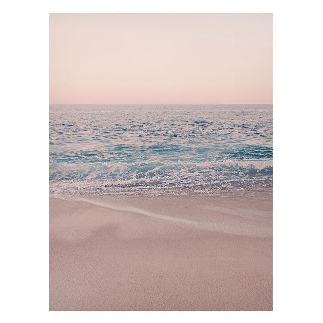Magnetic memo board - Reddish Golden Beach In The Morning