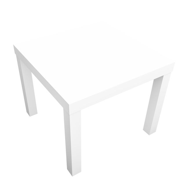 Adhesive film for furniture IKEA - Lack side table - Colour White