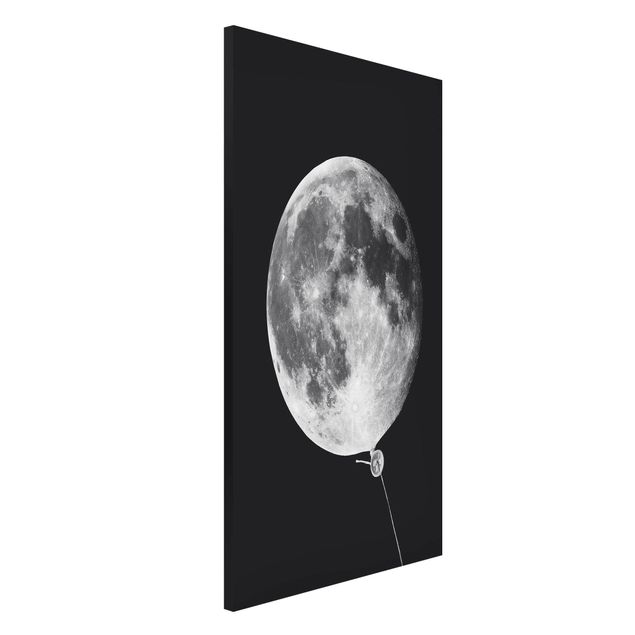 Magnetic memo board - Balloon With Moon