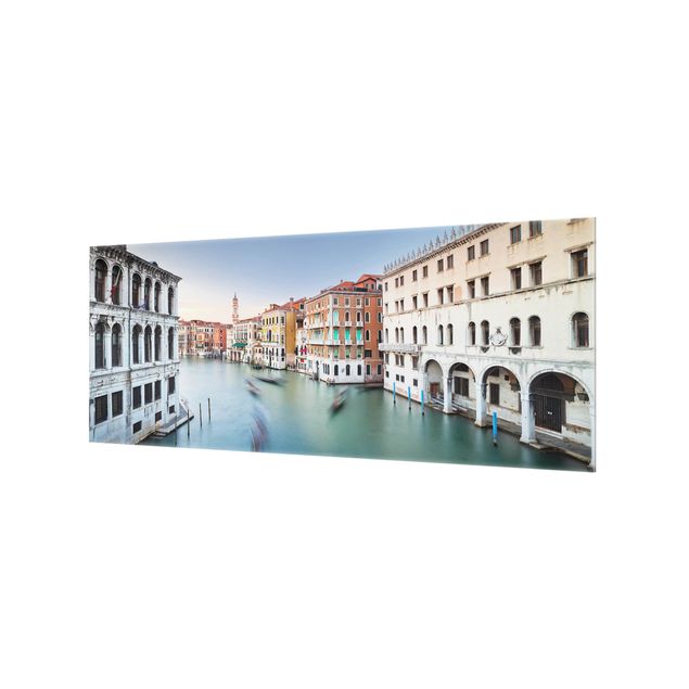 Splashback - Grand Canal View From The Rialto Bridge Venice