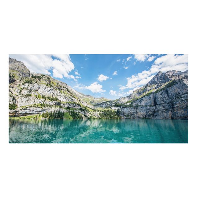 Splashback - Divine Mountain Lake - Landscape format 2:1